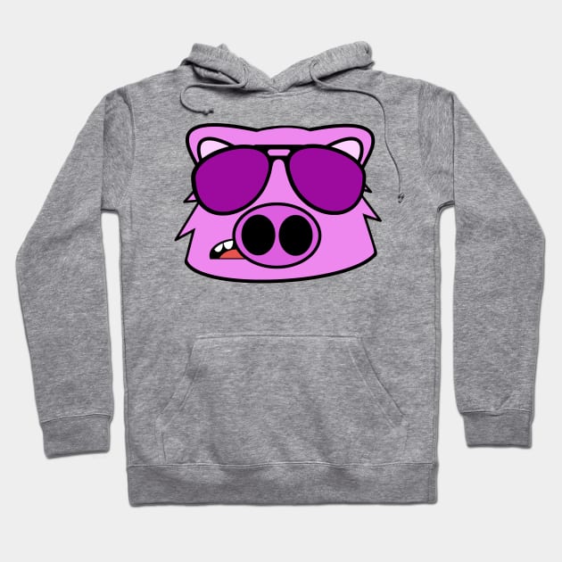 Fly Pig Hoodie by flimflamsam